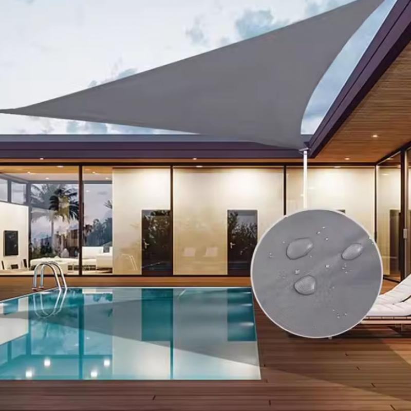 Waterproof Awnings Sun Shade Sail Retractable Sail Shade   