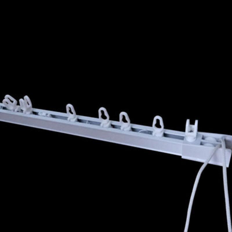 Ripple fold Curtain controlled pulling cord  