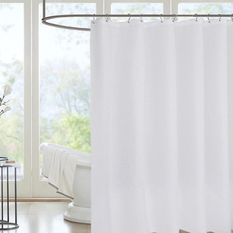 PEVA plain white shower liner